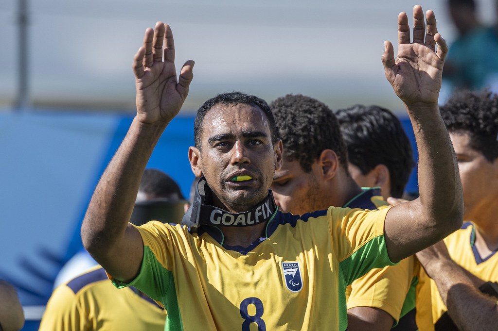 Brasil goleia Chile e garante futebol de cegos no Parapan-23