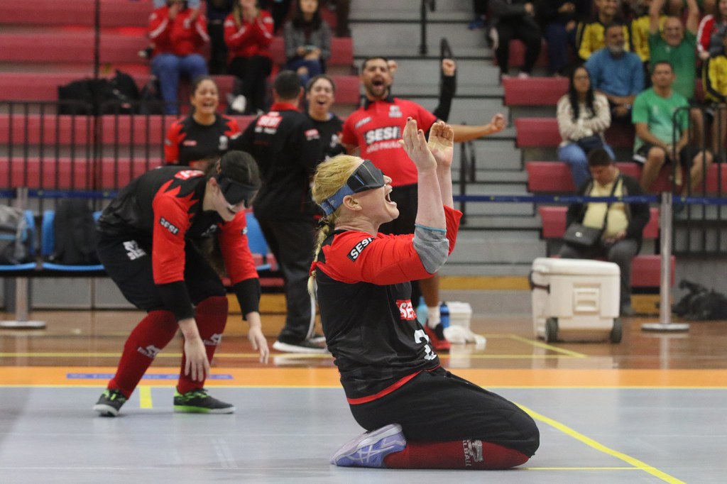 As campeãs voltaram! Sesi bate Cetefe e fatura Brasileiro de goalball As campeãs voltaram! Sesi bate Cetefe e fatura Brasileiro de goalball