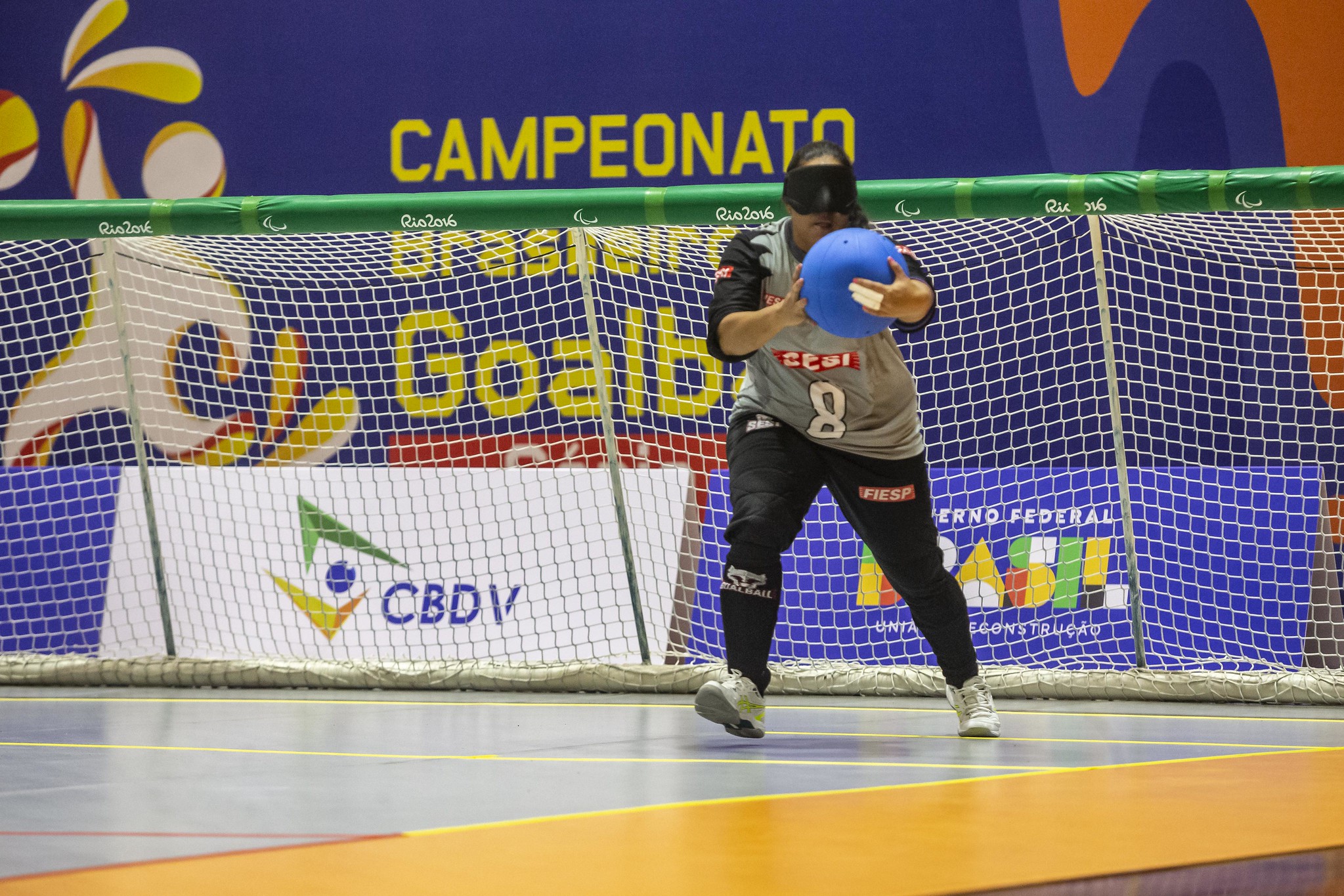 Capital avança às quartas de final no Brasileirão de Goalball