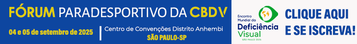 Fórum Paradesportivo da CBDV, De 01 a 05 de setembro de 2025. Clique aqui e se inscreva!