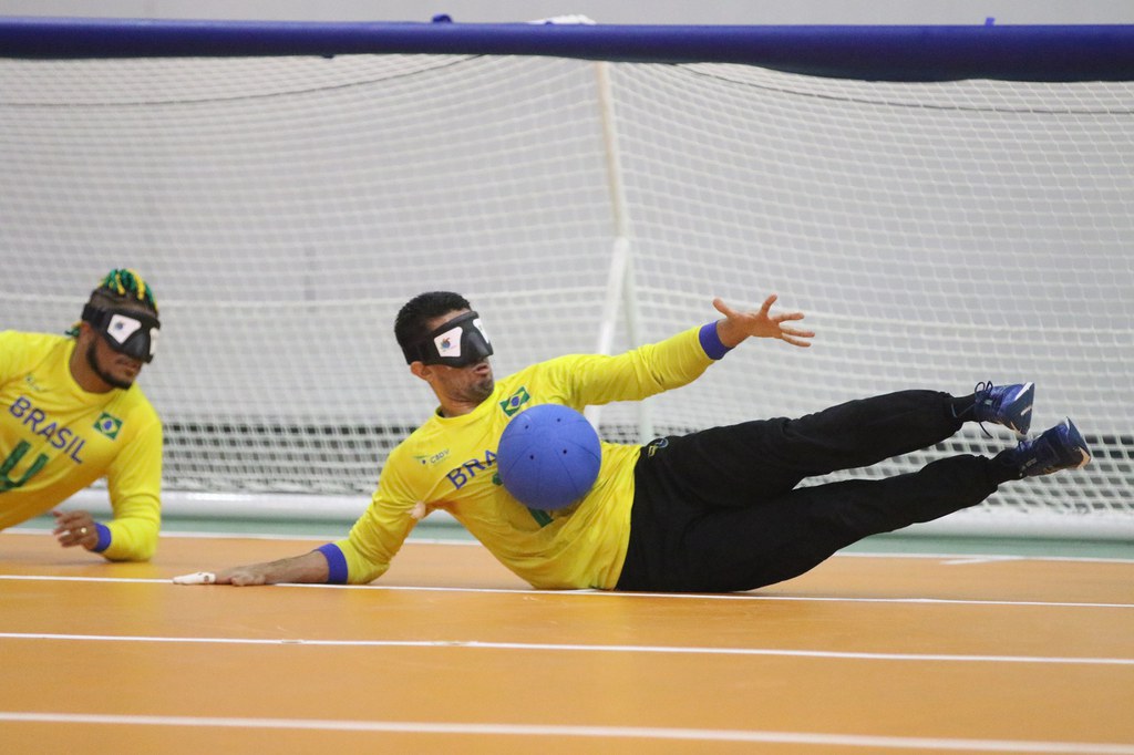 Brasil abre Mundial de Goalball com vitória no masculino Brasil abre Mundial de Goalball com vitória no masculino