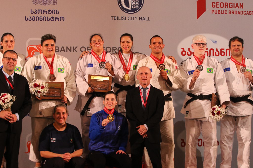 Brasil conquista sete medalhas e lidera classificação do Mundial de judô paralímpico