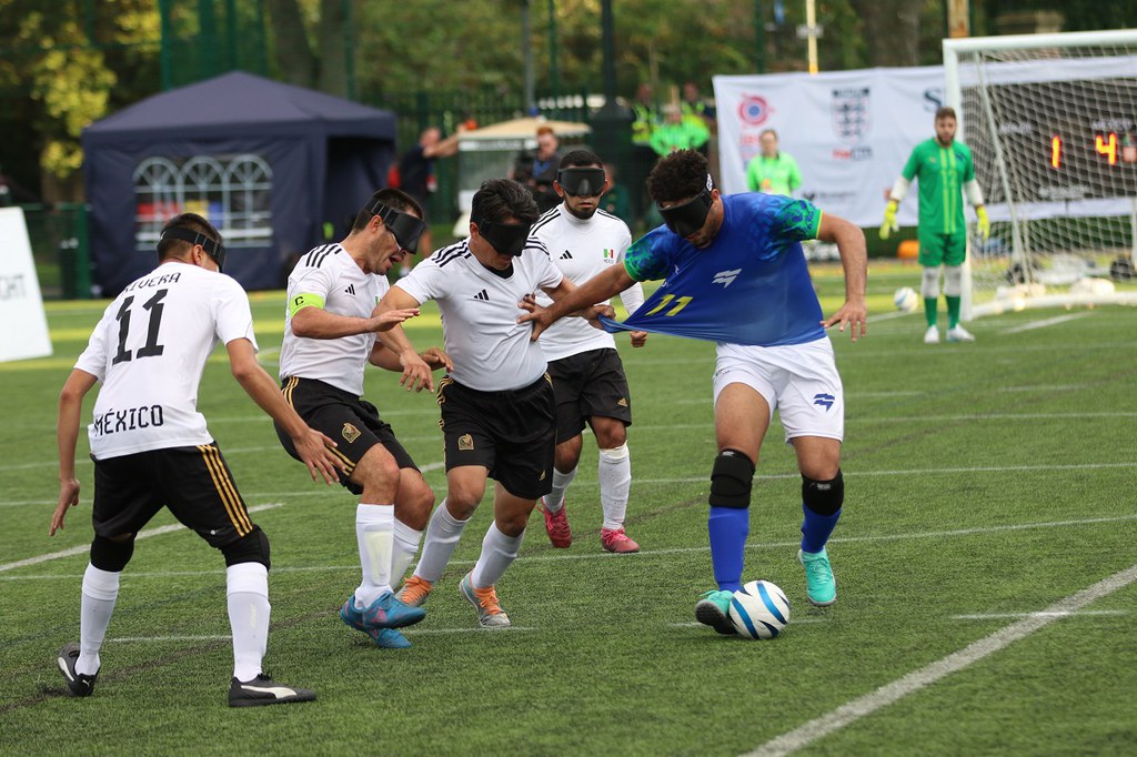 Brasil é campeão mundial de futebol para cegos