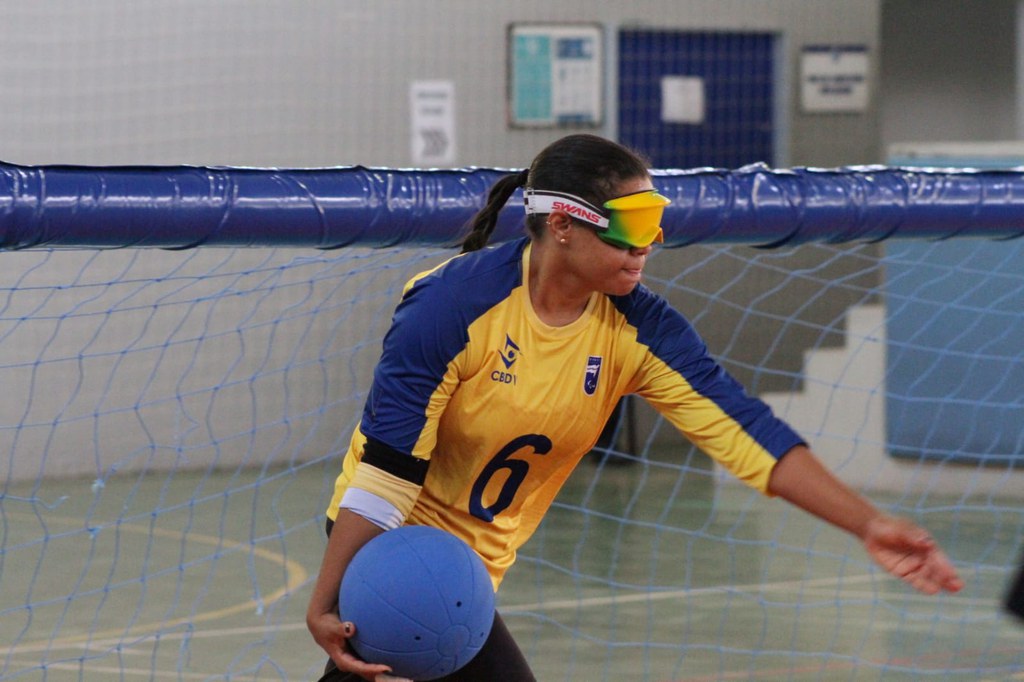 Brasil estreia com vitórias duplas na Copa Ancara de goalball Brasil estreia com vitórias duplas na Copa Ancara de goalball