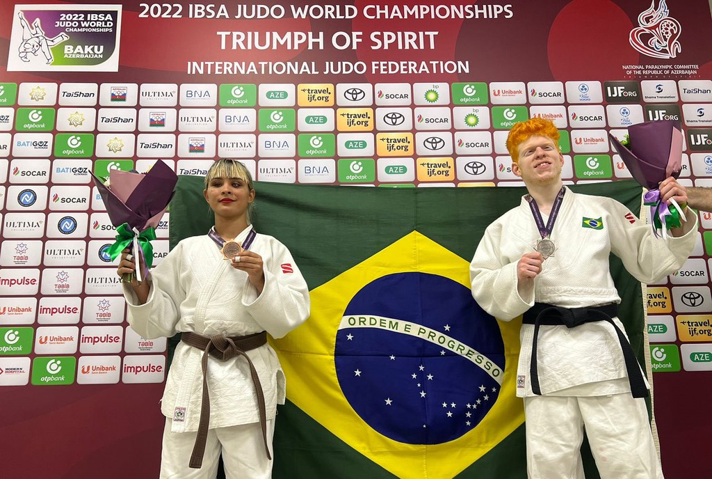 Brasil termina primeiro dia em Baku com prata e bronze