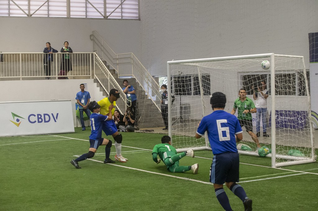 Brasil é campeão mundial de futebol para cegos