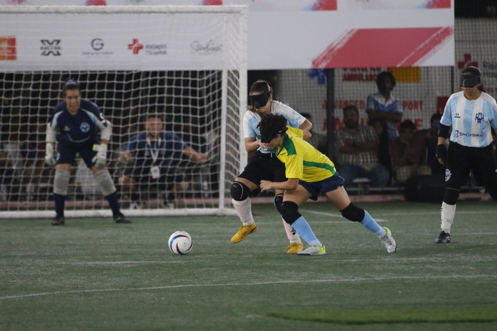 CBDV convoca atletas para o II Camping Paradesportivo Feminino de futebol de cegas