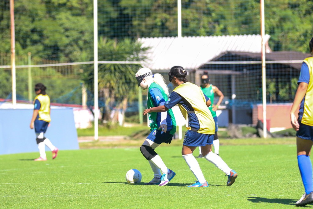 CBDV convoca atletas para o III Camping Paradesportivo Feminino de futebol de cegas