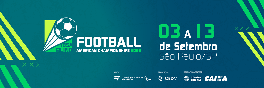 Seleção Brasileira é convocada para o IBSA Blind Football American Championships, em São Paulo