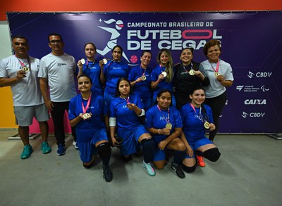 Centro-Norte  vence Sul e conquista 2ª edição do Campeonato Brasileiro de Futebol de Cegas