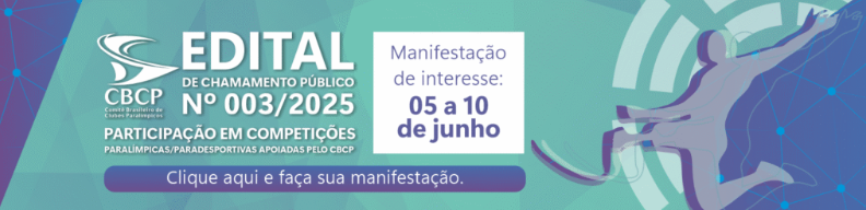 CBCP publica edital que contempla apoio financeiro para participação em competições CBCP publica edital que contempla apoio financeiro para participação em competições