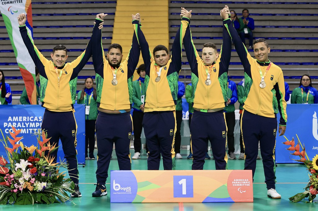 Goalball do Brasil conquista ouro e bronze no Parapan de Jovens Goalball do Brasil conquista ouro e bronze no Parapan de Jovens