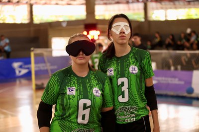 Goalball transforma a vida de estreantes do ISMAC no Regional Centro-Norte
