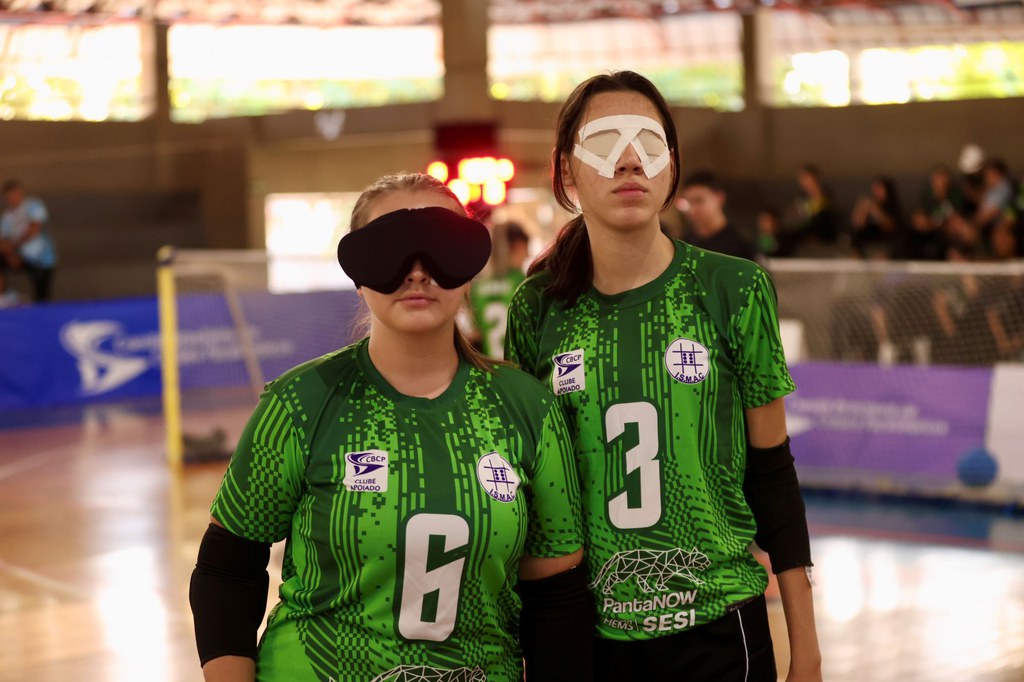 Goalball transforma a vida de estreantes do ISMAC no Regional Centro-Norte