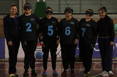 Guarapuava (PR) conta pela primeira vez com um time de goalball no Regional Sul