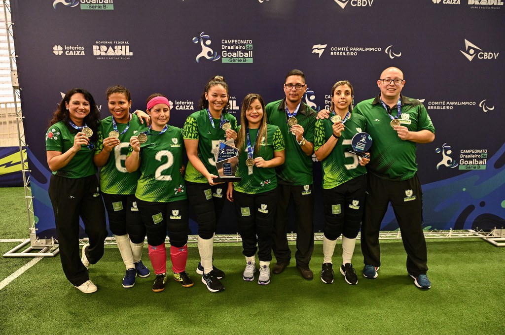 Icemat e Acergs ganham a Série B do Campeonato Brasileiro de goalball Icemat e Acergs ganham a Série B do Campeonato Brasileiro de goalball