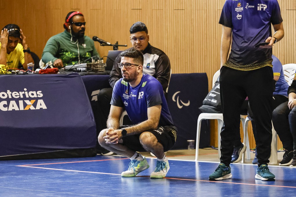 Aos 26 anos, Emerson estreia como treinador de goalball na Série B do Brasileiro