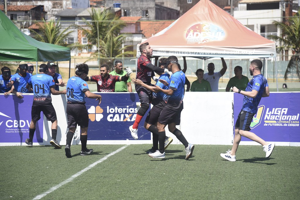 APACE vence a ADESUL e se garante na final da Liga Nacional de futebol de cegos