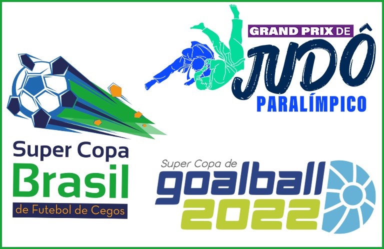 Aviso de credenciamento: Grand Prix de Judô e Supercopas de Futebol de Cegos e Goalball