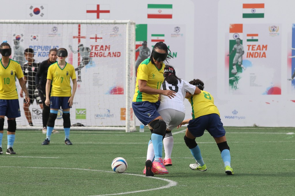 Brasil perde do Japão nos pênaltis e fica em quarto na Copa do Mundo de futebol de cegas Brasil perde do Japão nos pênaltis e fica em quarto na Copa do Mundo de futebol de cegas