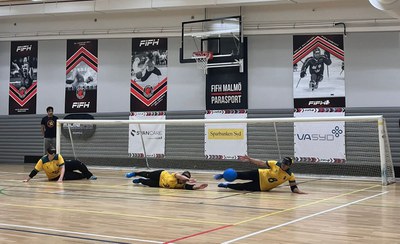Brasil vence duas vezes em estreia de torneio de goalball feminino na Suécia