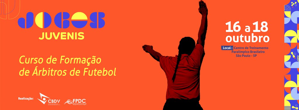 CBDV abre inscrições para curso de arbitragem de futebol de cegos em São Paulo