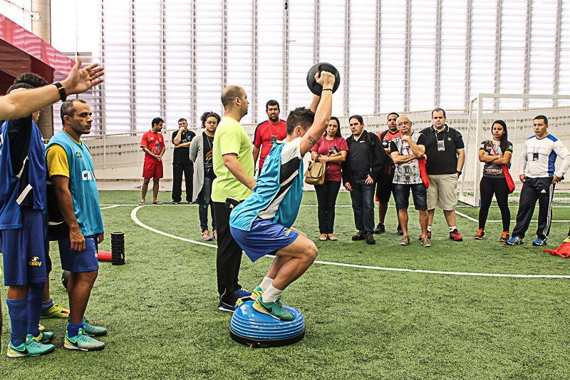 CBDV e CPB realizam I Curso Internacional de Futebol de 5 no CT Paralímpico