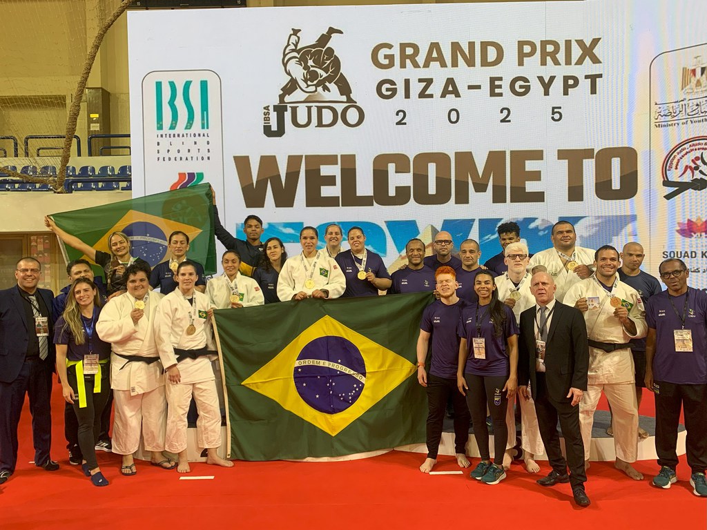 Com oito ouros no segundo dia, Brasil vence Grand Prix de judô no Egito
