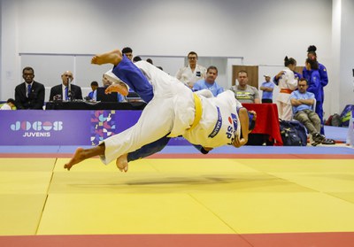 Competição de judô marca terceiro dia dos Jogos Juvenis da CBDV 2025