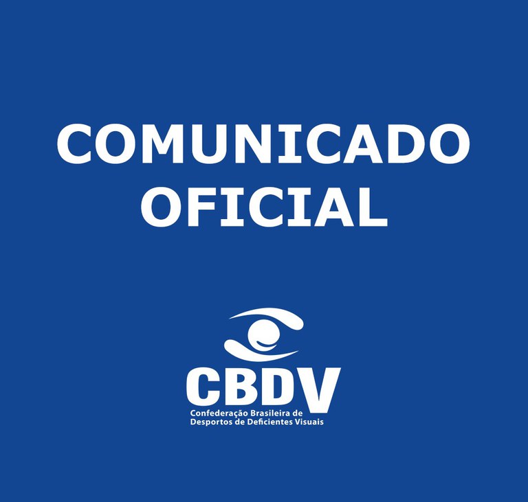 Comunicado oficial: alterações no calendário 2021 da CBDV Comunicado oficial: alterações no calendário 2021 da CBDV