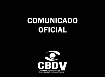 Comunicado oficial: CBDV permanece com calendário de eventos suspenso