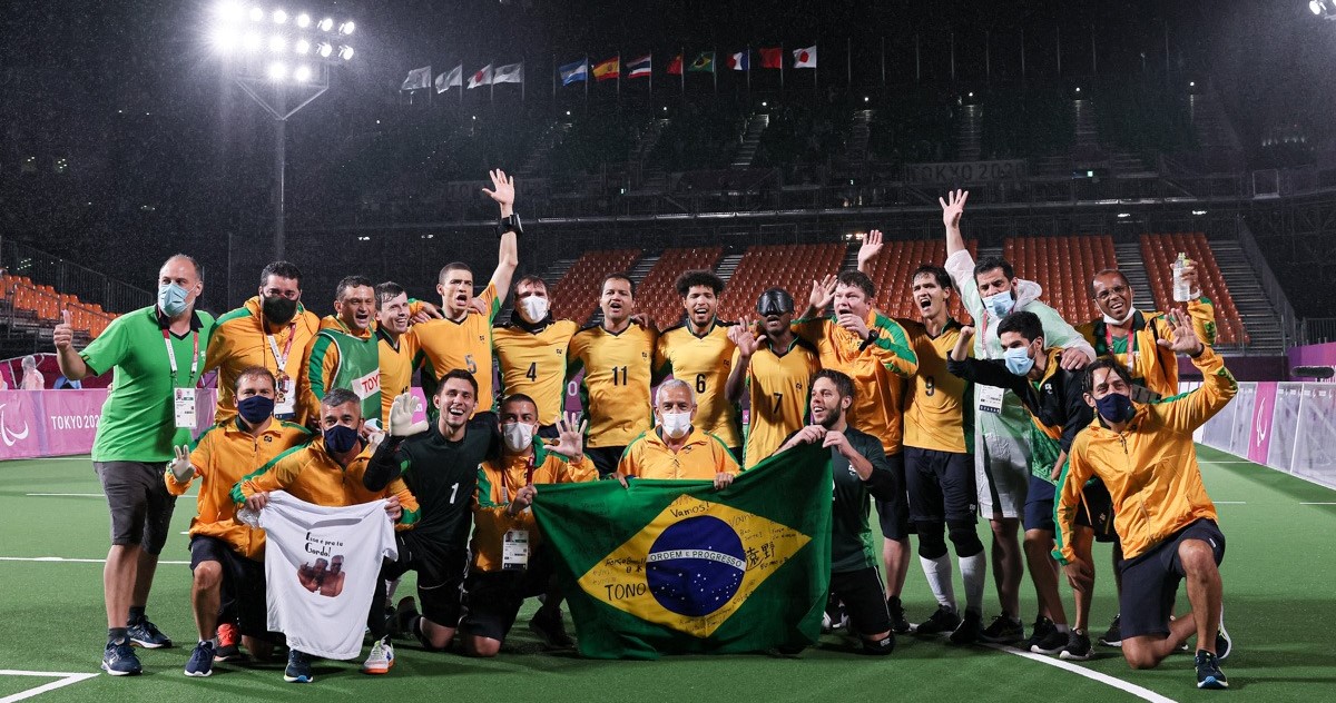 Time brasileiro de futebol de 5 conquistou todas as medalhas de ouro  disputadas até hoje em paralimpíadas - Agora eu quero ver!