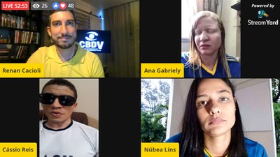 Em 'CBDV Ao Vivo' especial, atletas pedem visibilidade às conquistas