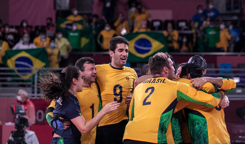 Histórico! Rapazes vencem e ganham primeiro ouro da história do goalball