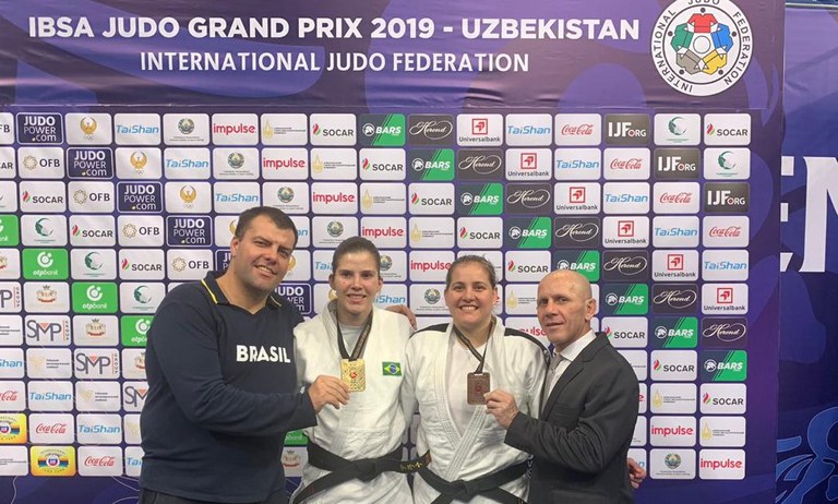Judô brasileiro traz um ouro e um bronze do Grand Prix do Uzbequistão