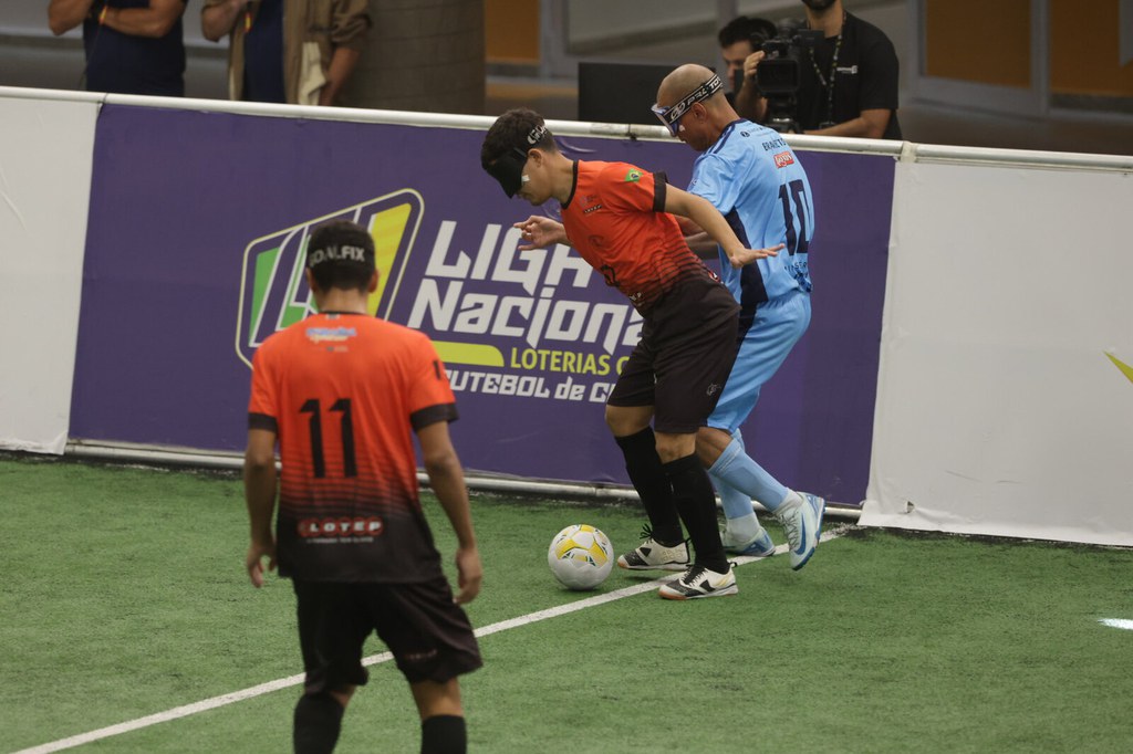 Liga Nacional de Futebol de Cegos terá três jogos neste sábado Liga Nacional de Futebol de Cegos terá três jogos neste sábado