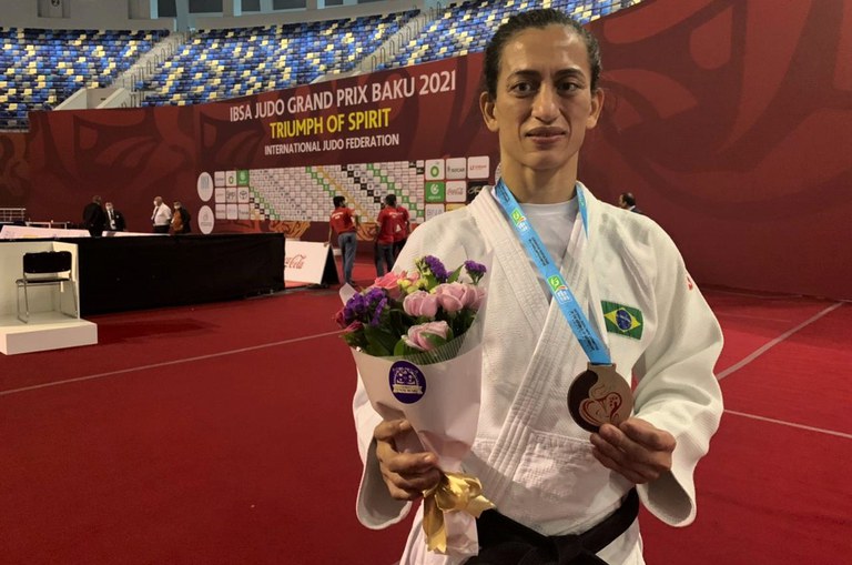 Lúcia Araújo conquista o bronze no Grand Prix do Azerbaijão