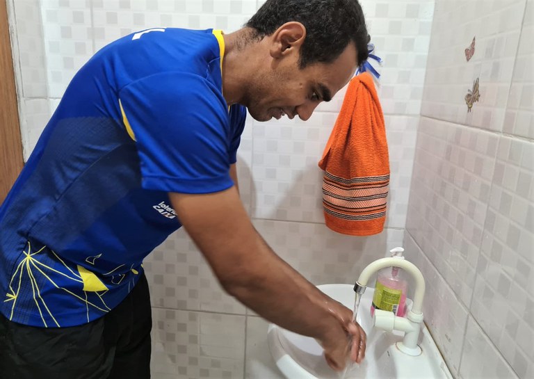 Pessoas com deficiência visual redobram cuidados com a Covid-19 Pessoas com deficiência visual redobram cuidados com a Covid-19