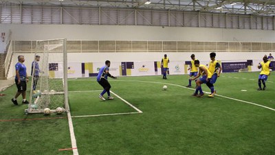 Quase um ano depois, Seleções de fut5 e goalball voltam a treinar