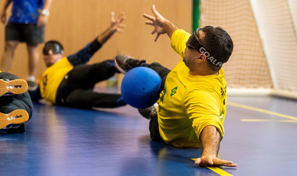 Romário quer completar seu legado no goalball com o ouro paralímpico
