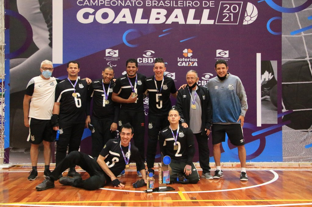 Santos e Cetefe são os novos campões brasileiros de goalball