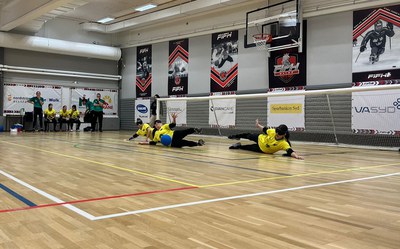 Seleção feminina de goalball avança e encara a Turquia na semifinal da Malmö Cup