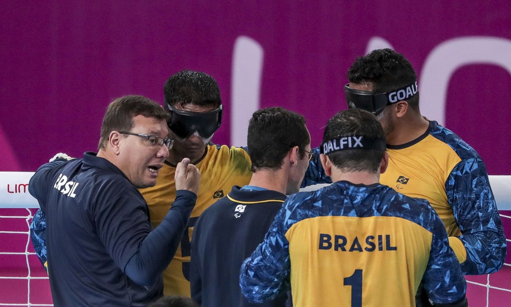 Seleções de goalball do Brasil conhecem rivais na Paralimpíada