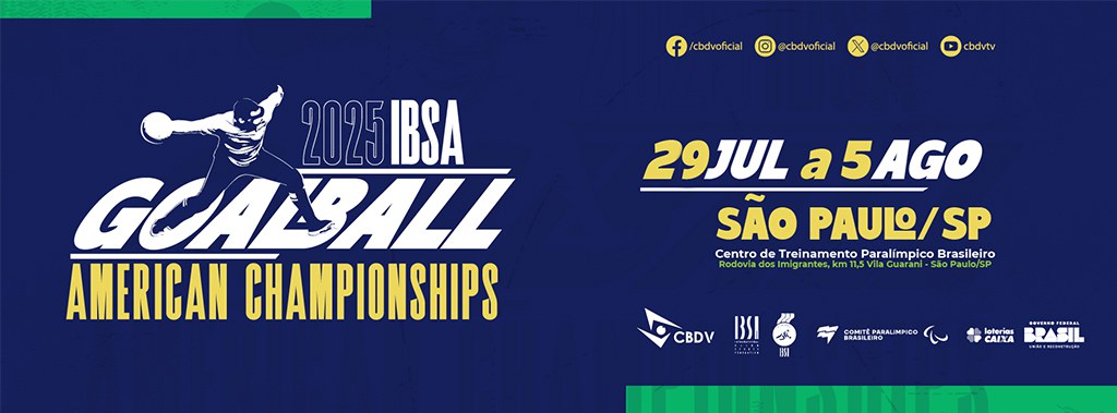 Seleções de goalball do Brasil são convocadas para o Campeonato das Américas Seleções de goalball do Brasil são convocadas para o Campeonato das Américas
