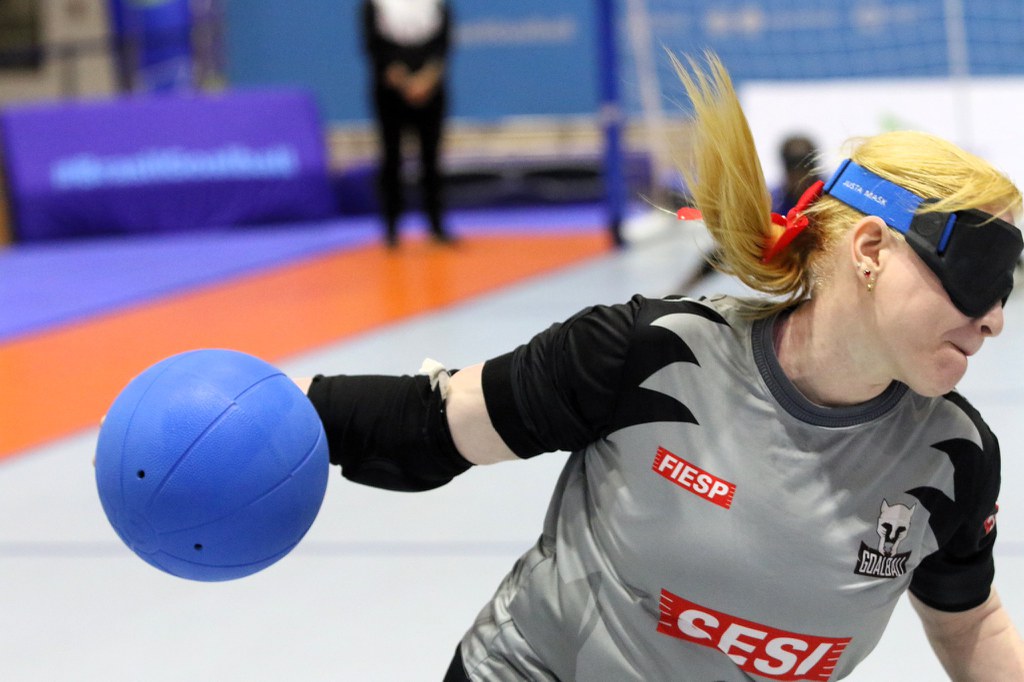 Semifinais da Série A do Brasileiro de goalball agitam CT Paralímpico neste sábado