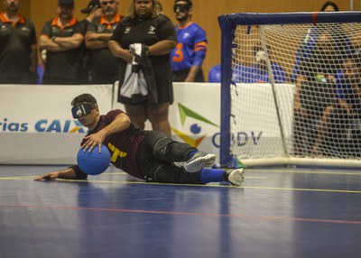 Série B de goalball define semifinais, que serão disputadas nesta sexta