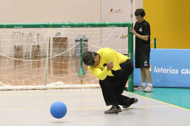 Veterano do goalball brasileiro comemora transmissão inédita na TV Veterano do goalball brasileiro comemora transmissão inédita na TV