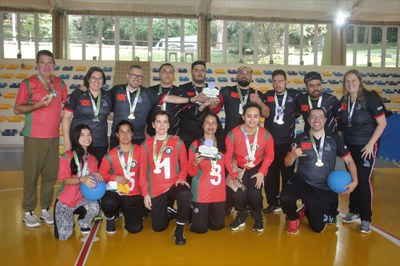 IRM e Adevlasc repetem história e faturam títulos do Regional Sul de Goalball