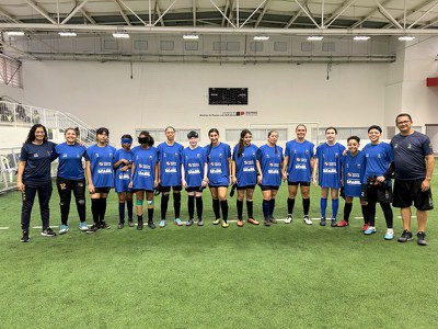 Joia mirim do futebol de cegas se inspira em craque do goalball da Seleção Brasileira
