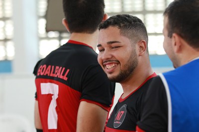 Jovens do goalball fazem última preparação antes do Parapan